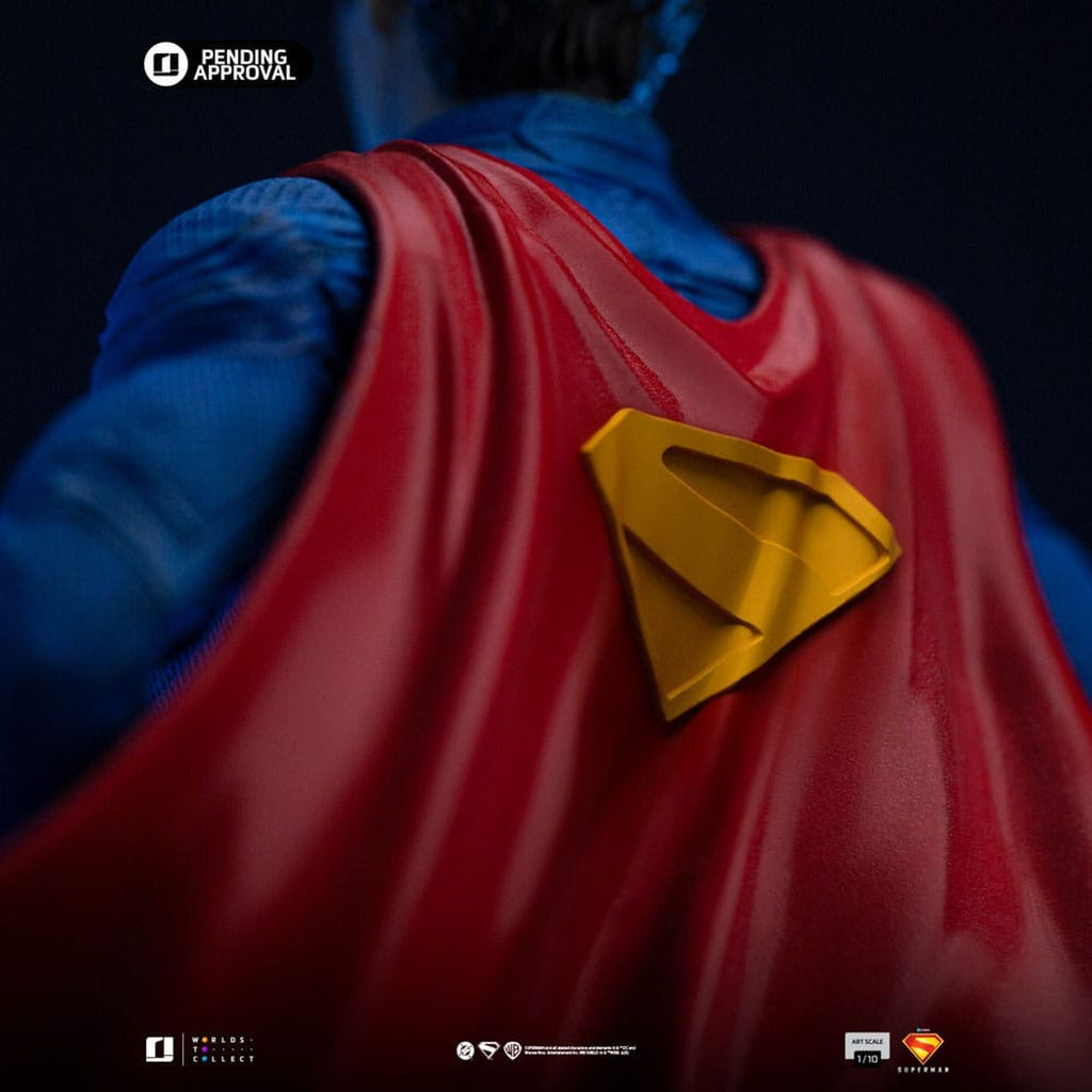 Produktbild Superman Legacy Art Scale Statue 1/10 Superman & Krypto 32 cm