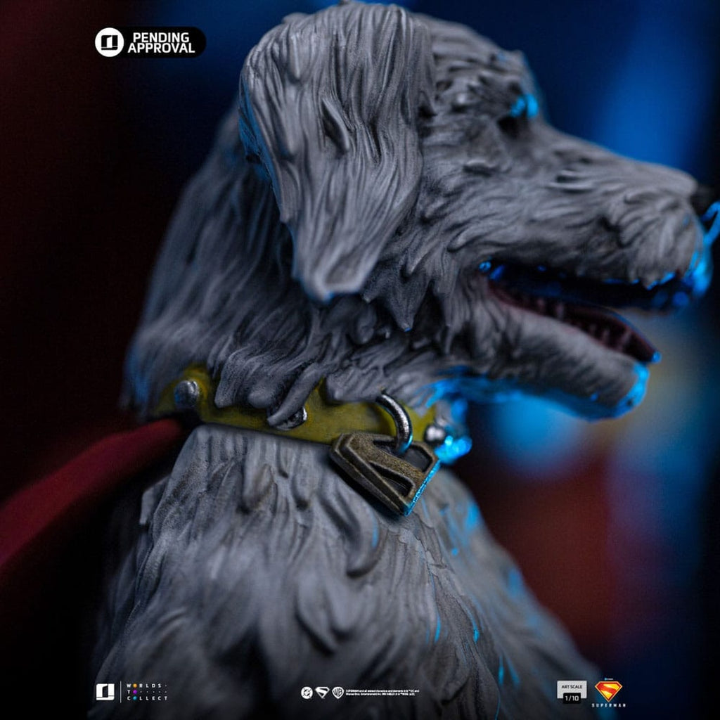 Produktbild Superman Legacy Art Scale Statue 1/10 Superman & Krypto 32 cm