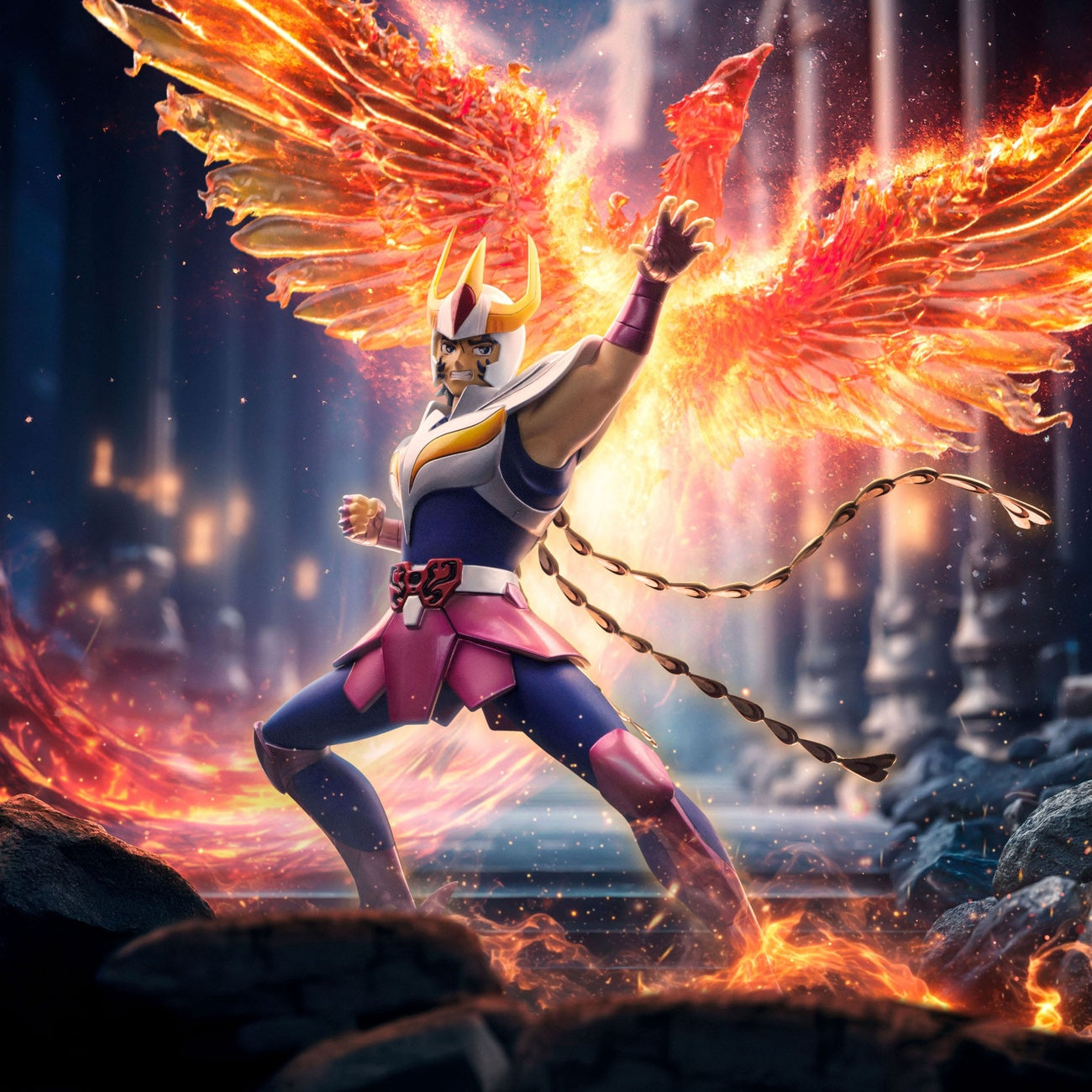 Product image Saint Seiya Deluxe Art Scale Statue 1/10 Phoenix Ikki 41 cm