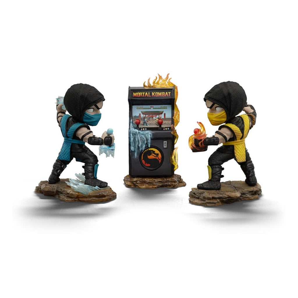 Produktbild Mortal Kombat Mini Co. PVC Figuren Scorpion vs. Subzero Arcade Set 15 cm