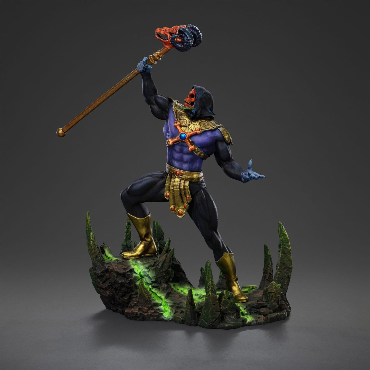 Produktbild Masters of the Universe Art Scale Statue 1/10 Skeletor Disco Ver. 28 cm heo exclusive