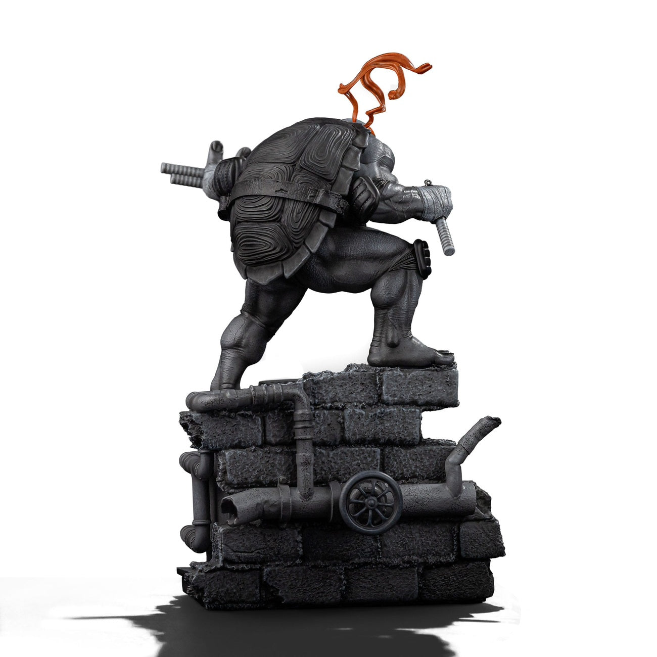 Produktbild Teenage Mutant Ninja Turtles Art Scale Statue 1/10 Michelangelo Black and White Variant 26 cm heo exclusive