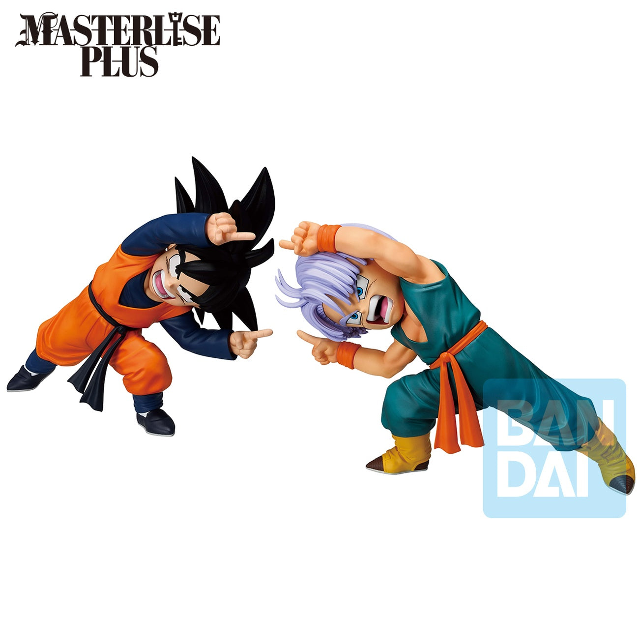 Produktbild Dragon Ball Z - Son Goten und Trunks Battle of the Super Saiyan Ichibansho Figurenset