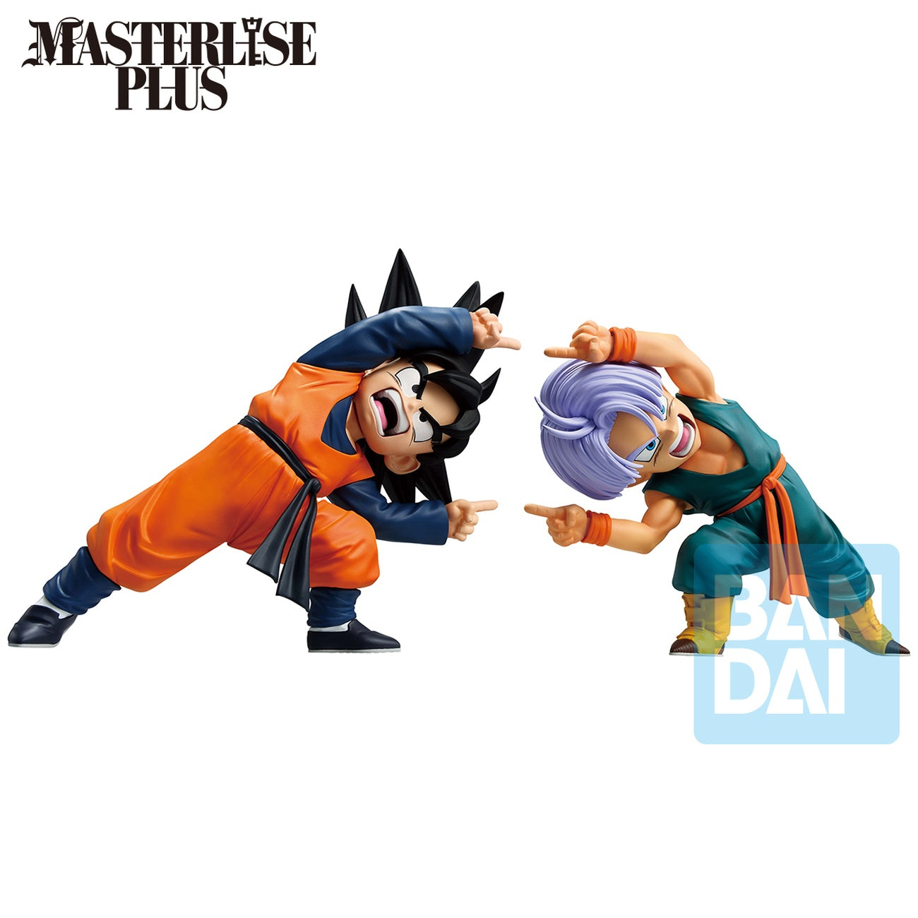 Produktbild Dragon Ball Z - Son Goten und Trunks Battle of the Super Saiyan Ichibansho Figurenset