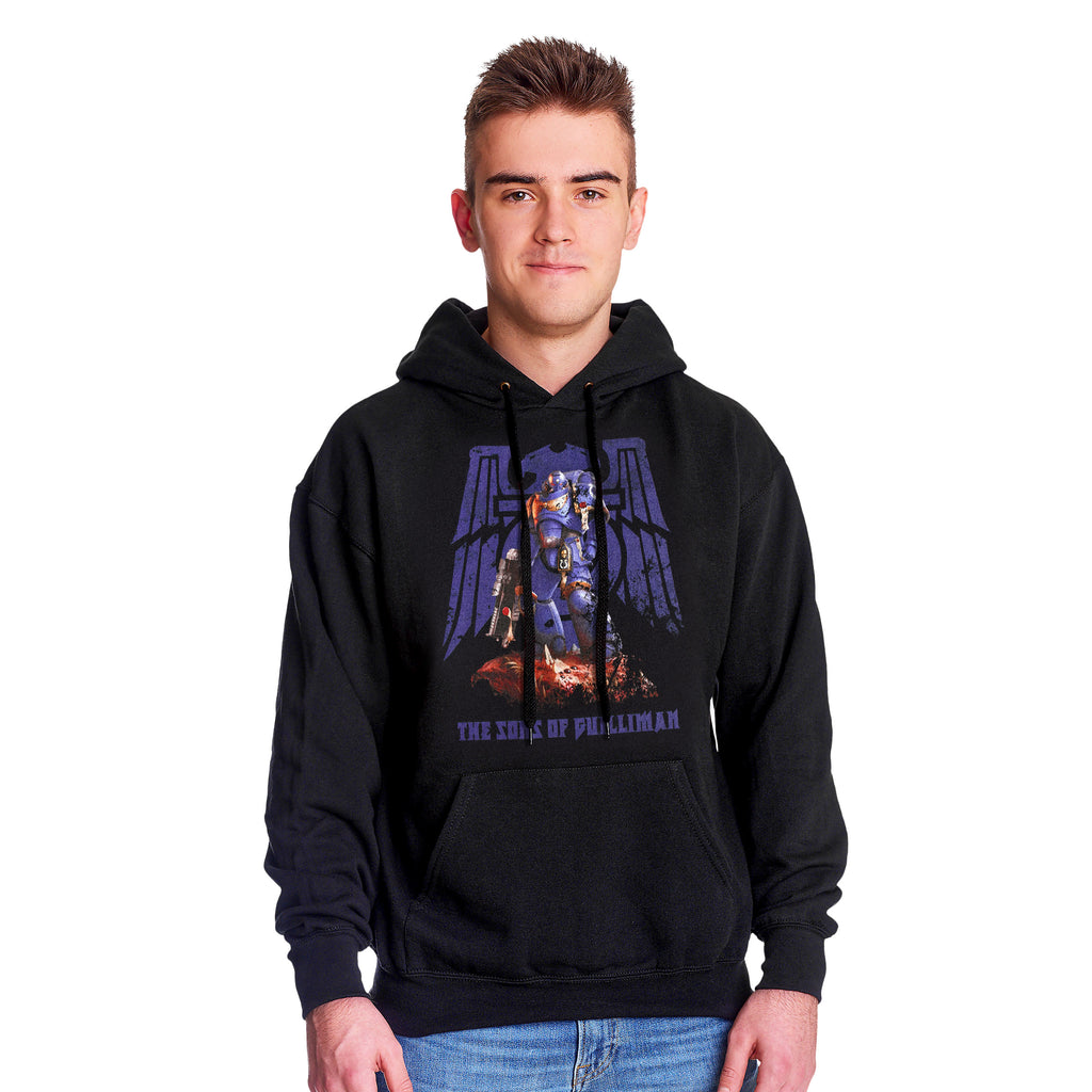 Produktbild Warhammer - Space Marines Hoodie schwarz
