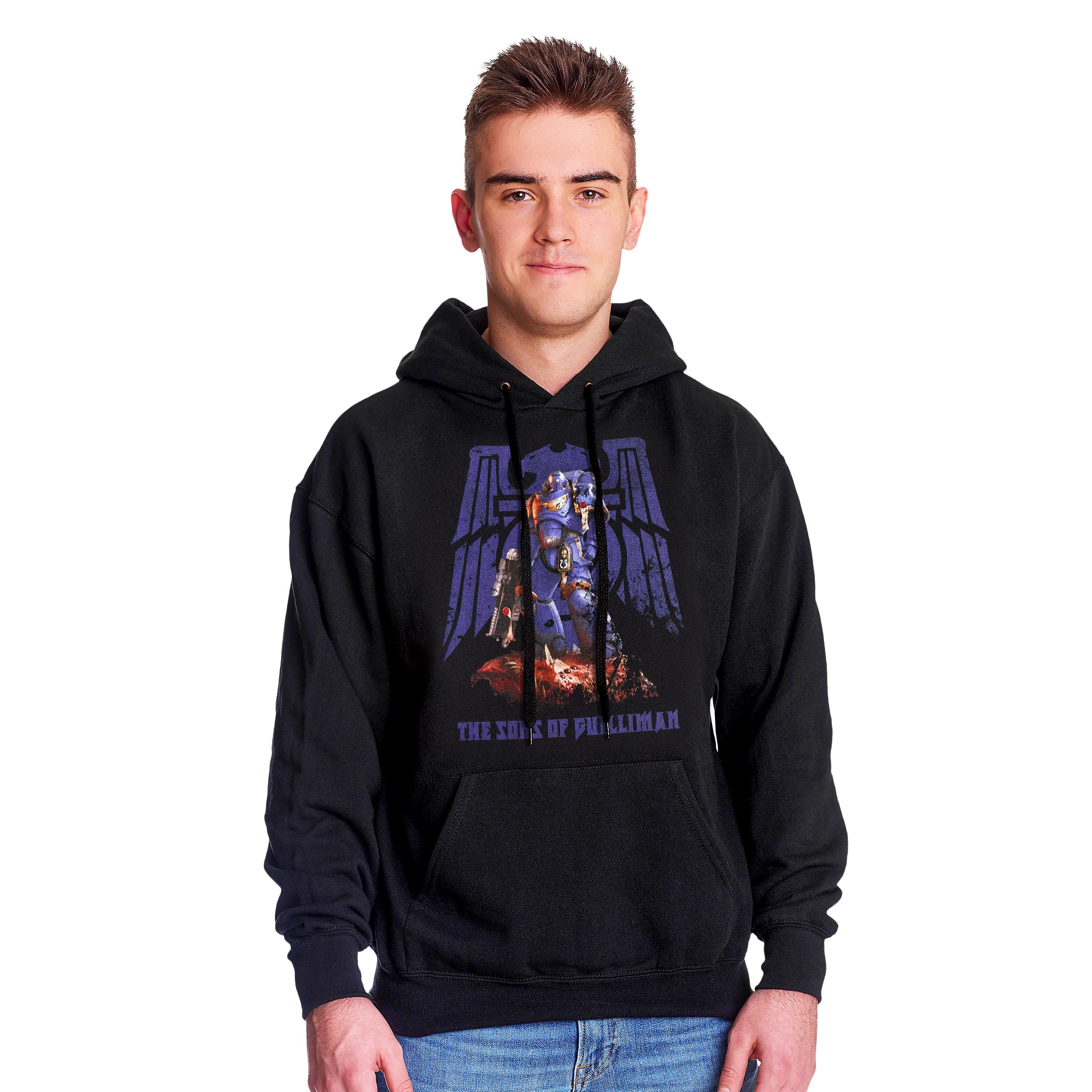 Produktbild Warhammer - Space Marines Hoodie schwarz