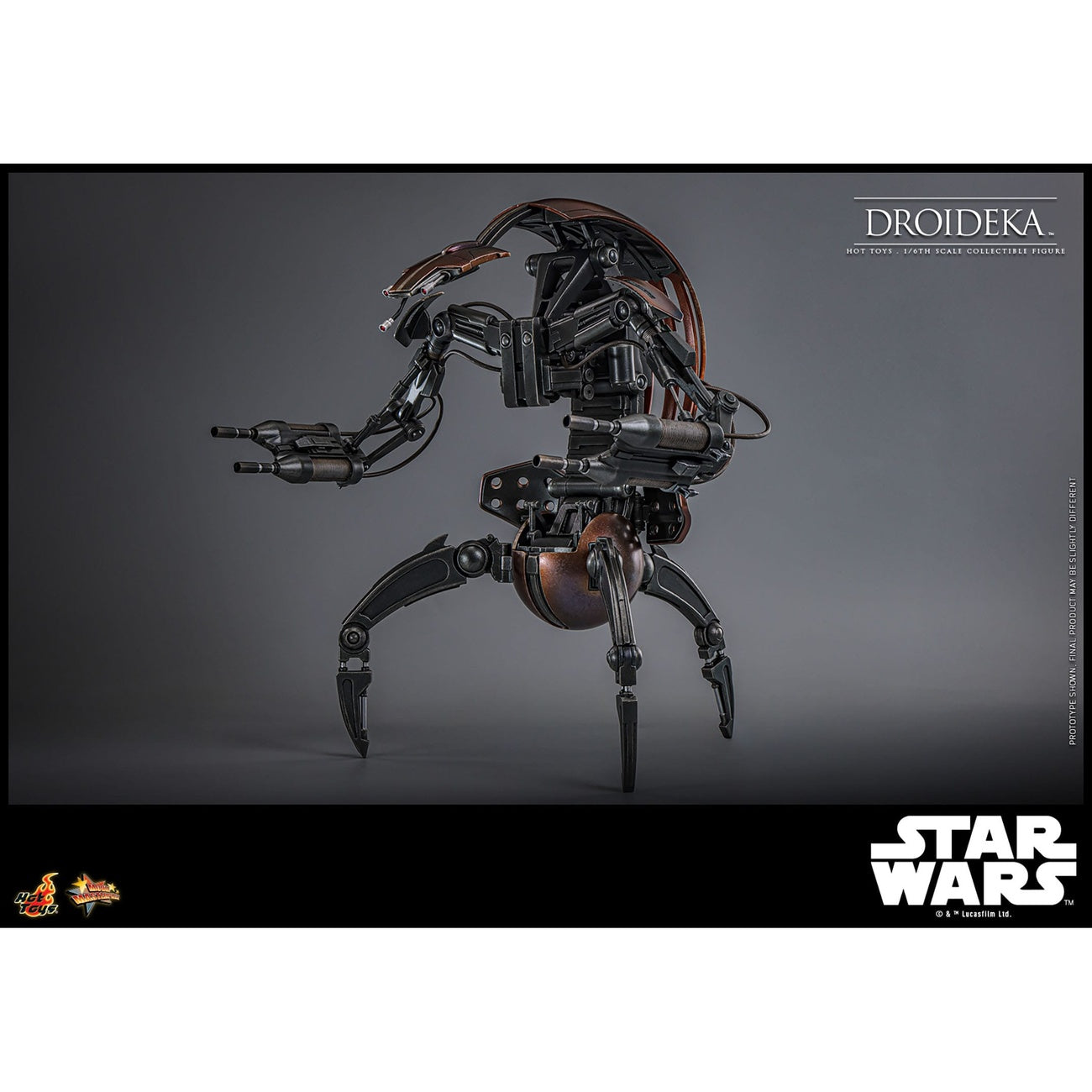 Product image Star Wars Episode I Movie Masterpiece Action Figure 1/6 Droideka 27 cm