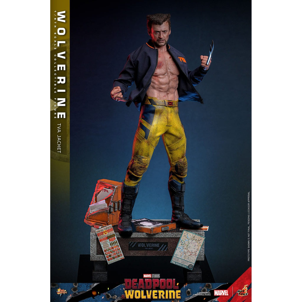 Produktbild Deadpool & Wolverine Movie Masterpiece Actionfigur 1/6 Wolverine (TVA Jacket Version) 31 cm