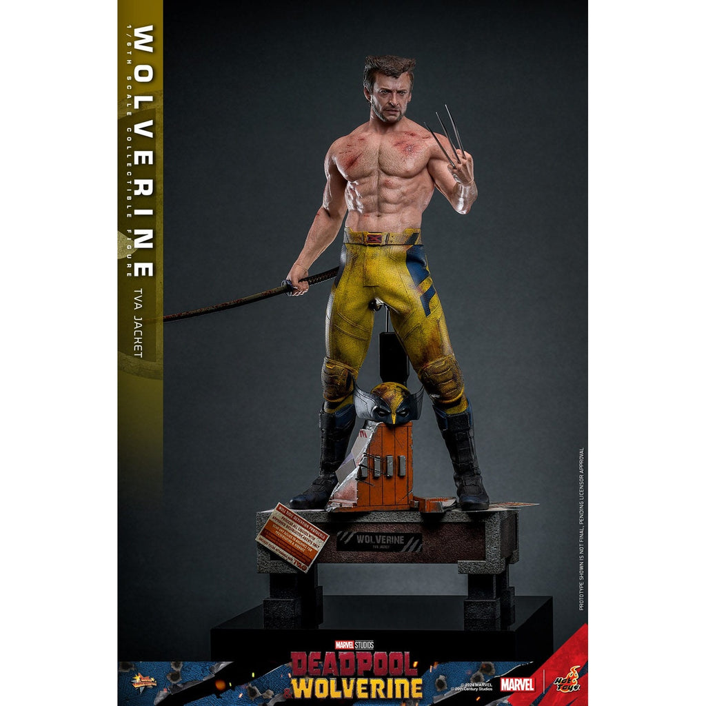 Produktbild Deadpool & Wolverine Movie Masterpiece Actionfigur 1/6 Wolverine (TVA Jacket Version) 31 cm