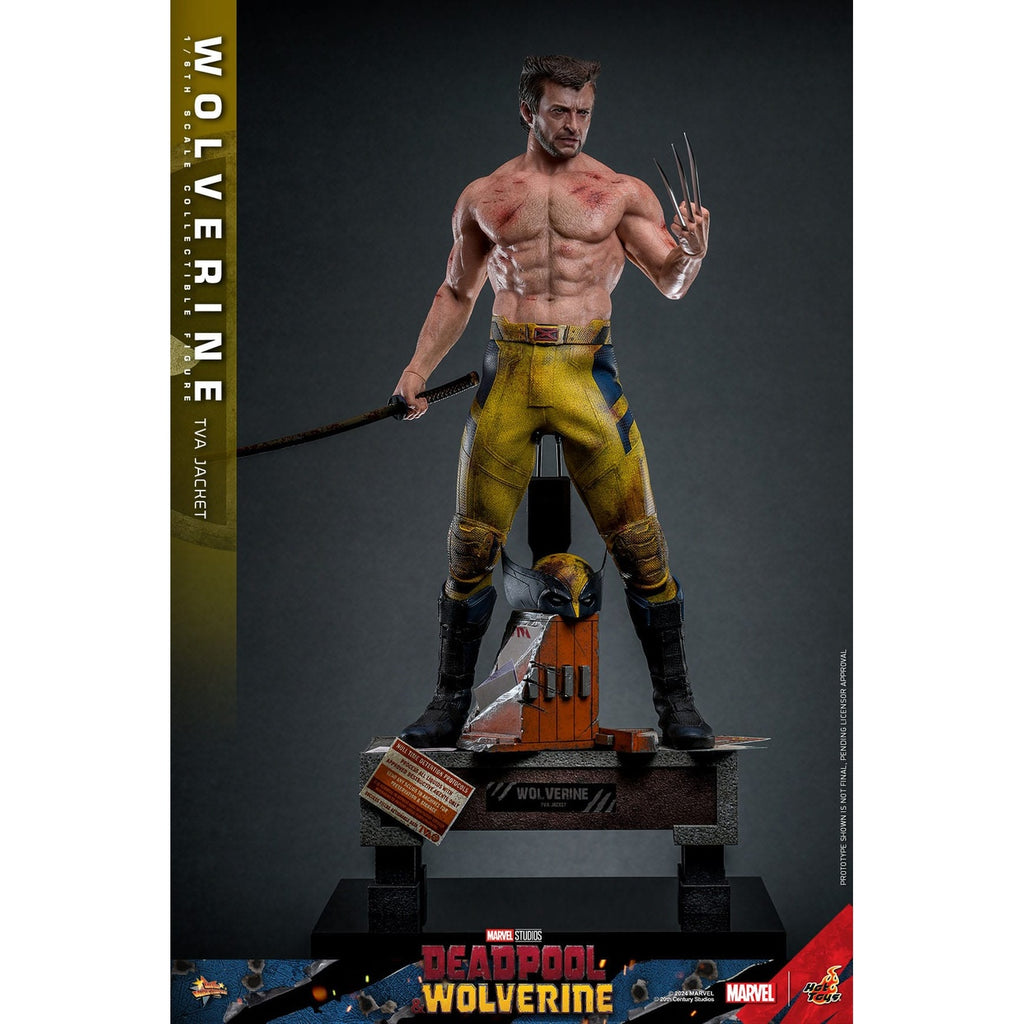 Produktbild Deadpool & Wolverine Movie Masterpiece Actionfigur 1/6 Wolverine (TVA Jacket Version) 31 cm