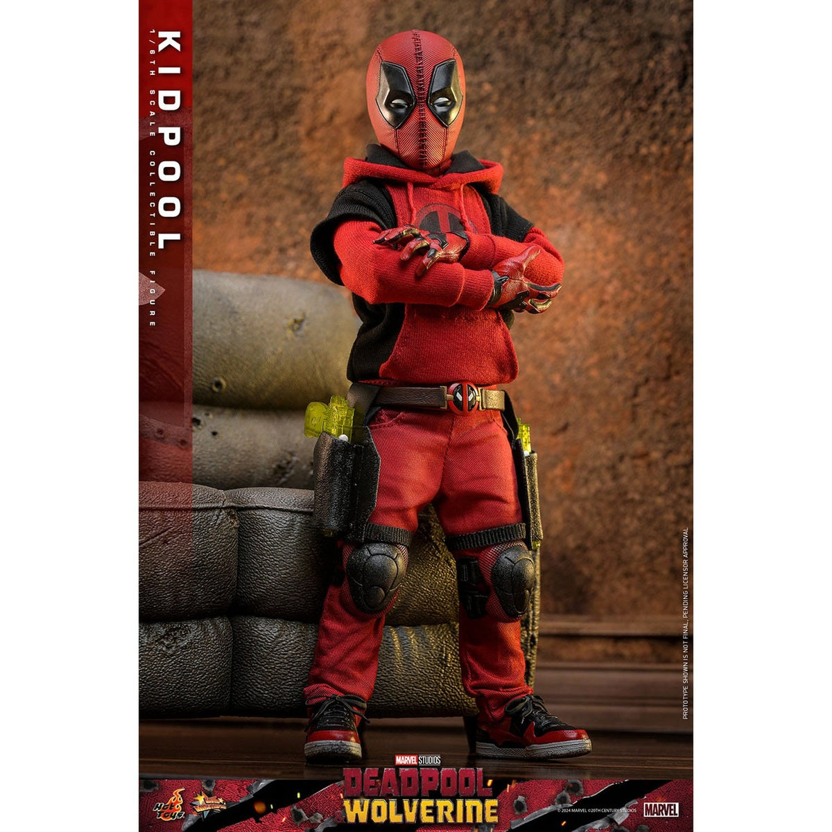 Produktbild Deadpool & Wolverine Movie Masterpiece Actionfigur 1/6 Kidpool 22 cm