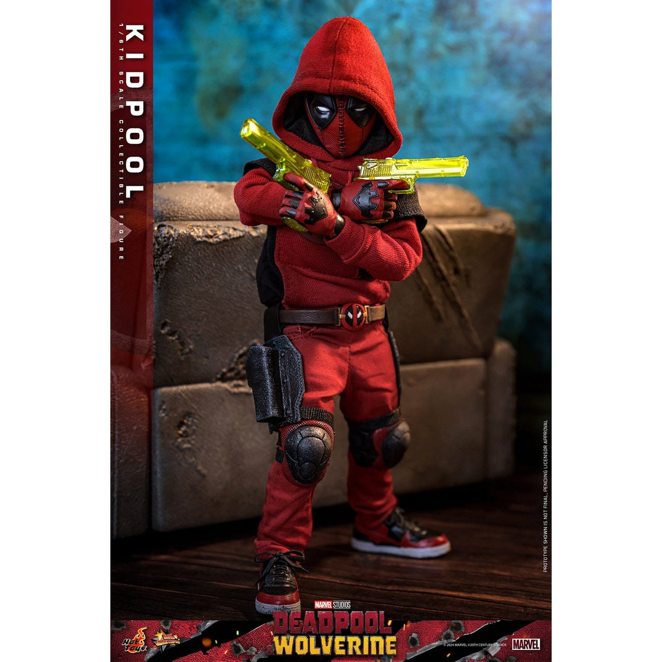 Produktbild Deadpool & Wolverine Movie Masterpiece Actionfigur 1/6 Kidpool 22 cm
