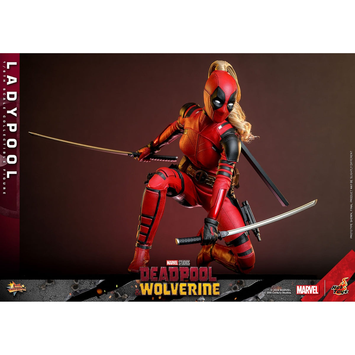 Produktbild Deadpool & Wolverine Movie Masterpiece Actionfigur 1/6 Ladypool 30 cm