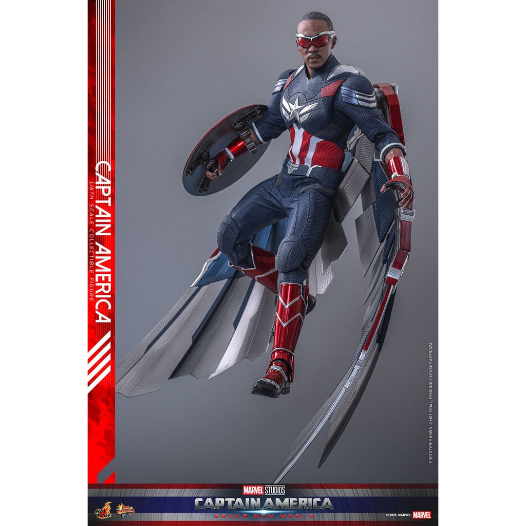 Produktbild Captain America: Brave New World Movie Masterpiece Actionfigur 1/6 Captain America 30 cm