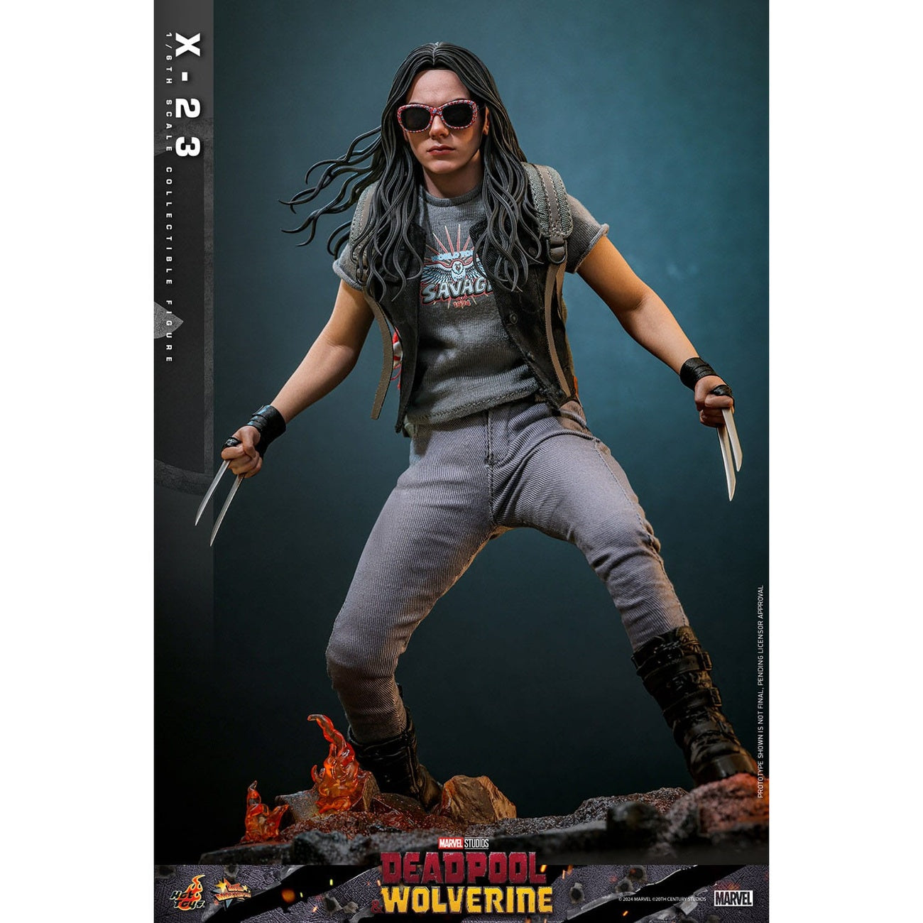 Produktbild Deadpool & Wolverine Movie Masterpiece Actionfigur 1/6 X-23 27 cm