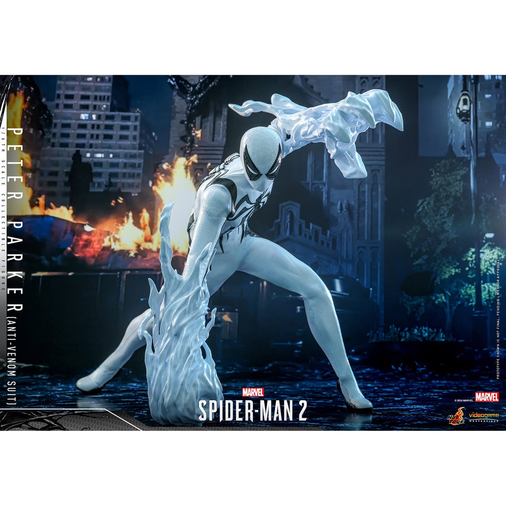 Produktbild Spider-Man 2 Video Game Masterpiece Actionfigur 1/6 Peter Parker (Anti-Venom Suit) 30 cm