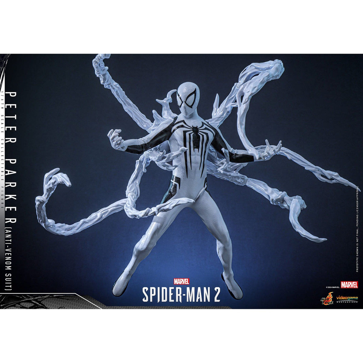 Produktbild Spider-Man 2 Video Game Masterpiece Actionfigur 1/6 Peter Parker (Anti-Venom Suit) 30 cm