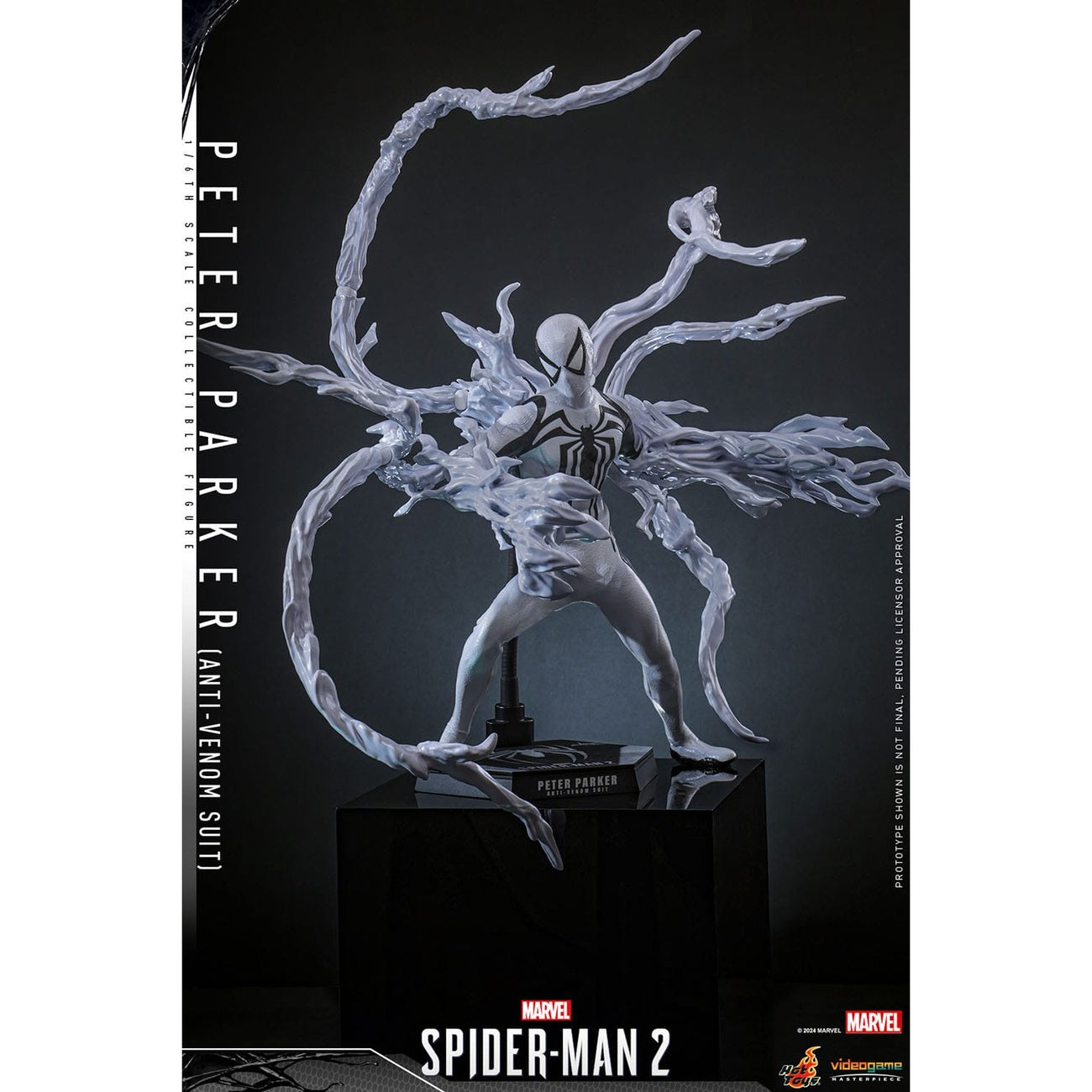 Produktbild Spider-Man 2 Video Game Masterpiece Actionfigur 1/6 Peter Parker (Anti-Venom Suit) 30 cm