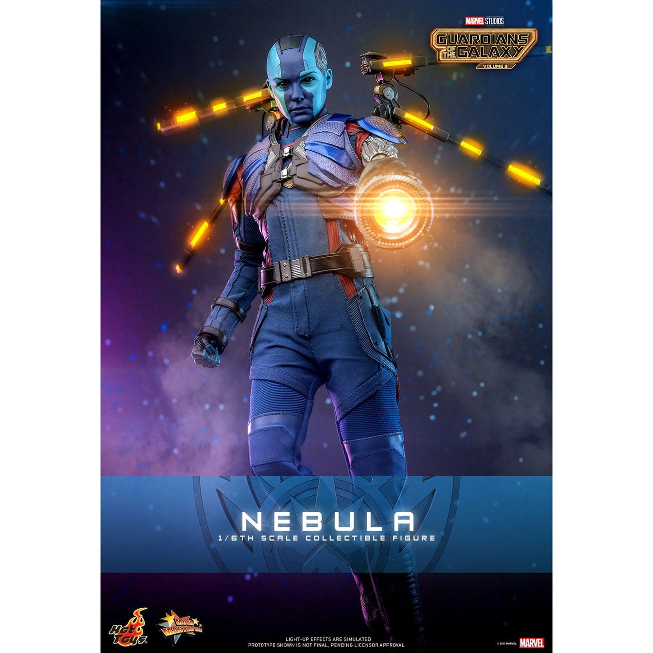 Produktbild Guardians of the Galaxy Vol. 3 Movie Masterpiece Actionfigur 1/6 Nebula 29 cm