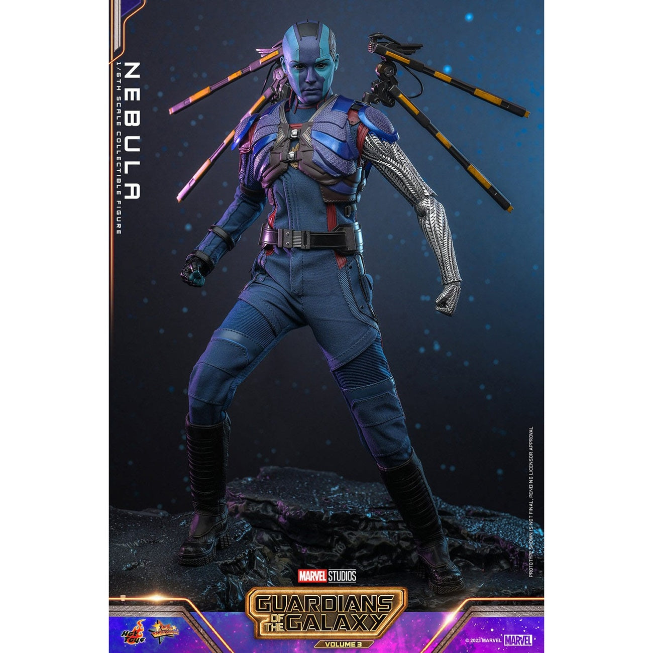 Produktbild Guardians of the Galaxy Vol. 3 Movie Masterpiece Actionfigur 1/6 Nebula 29 cm