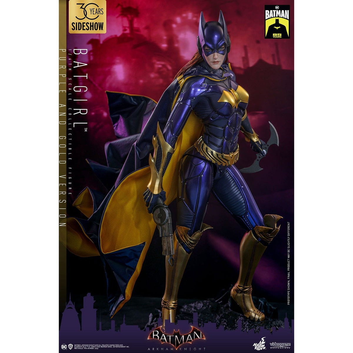 Produktbild Batman Arkham Knight Videogame Masterpiece Actionfigur 1/6 Batgirl (Purple and Gold Version) Exclusive 30 cm