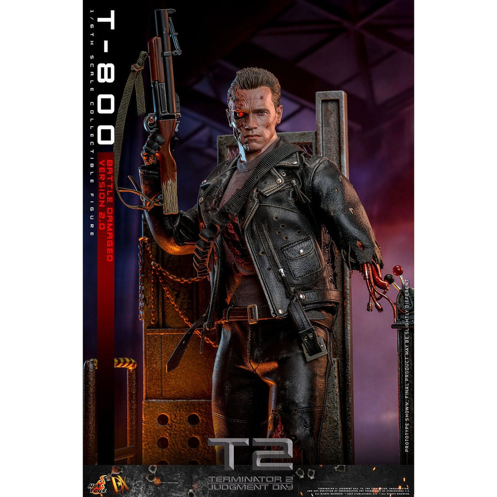 Product image Terminator 2 Movie Masterpiece Action Figure 1/6 T-800 Battle Damaged Version 2.0 32 cm