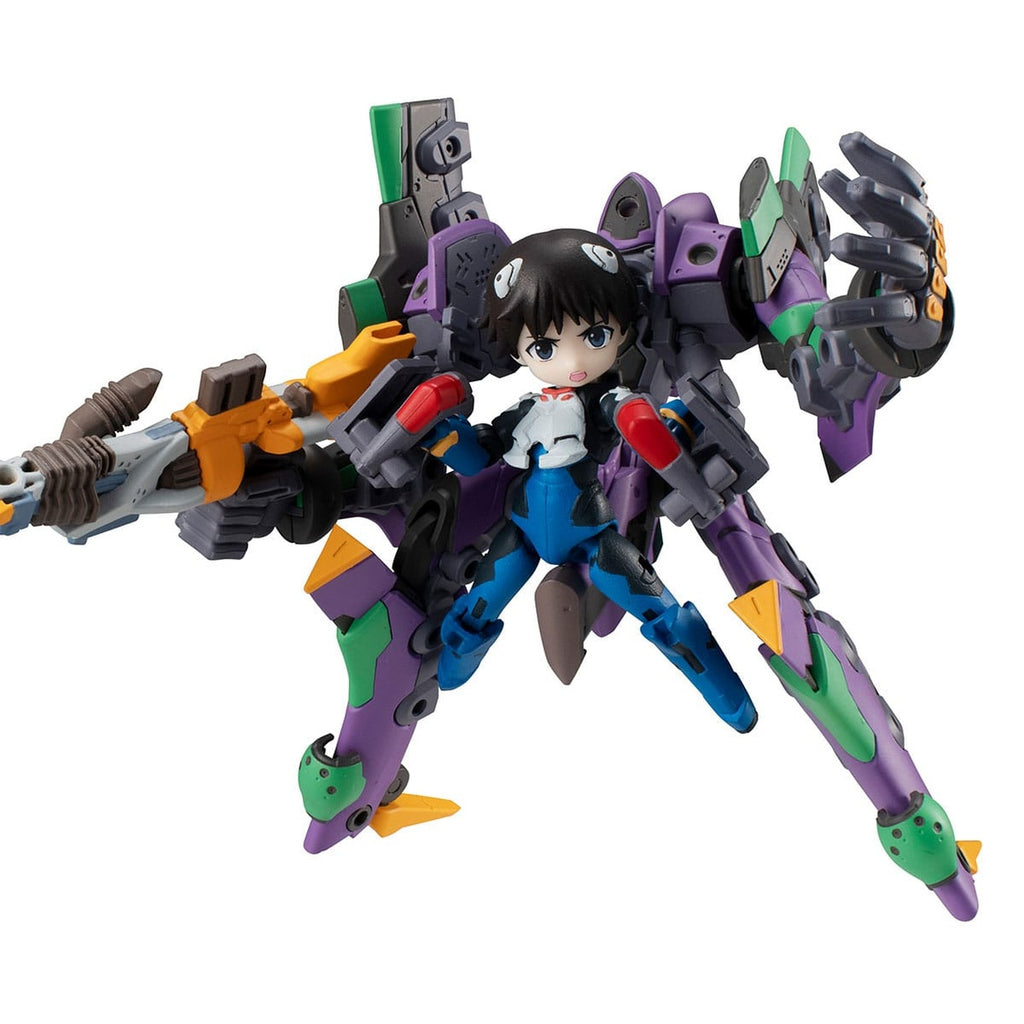 Evangelion Desktop Army Actionfigur Shinji Ikari & Evangelion No. 1 New Theatrical Edition 15 cm