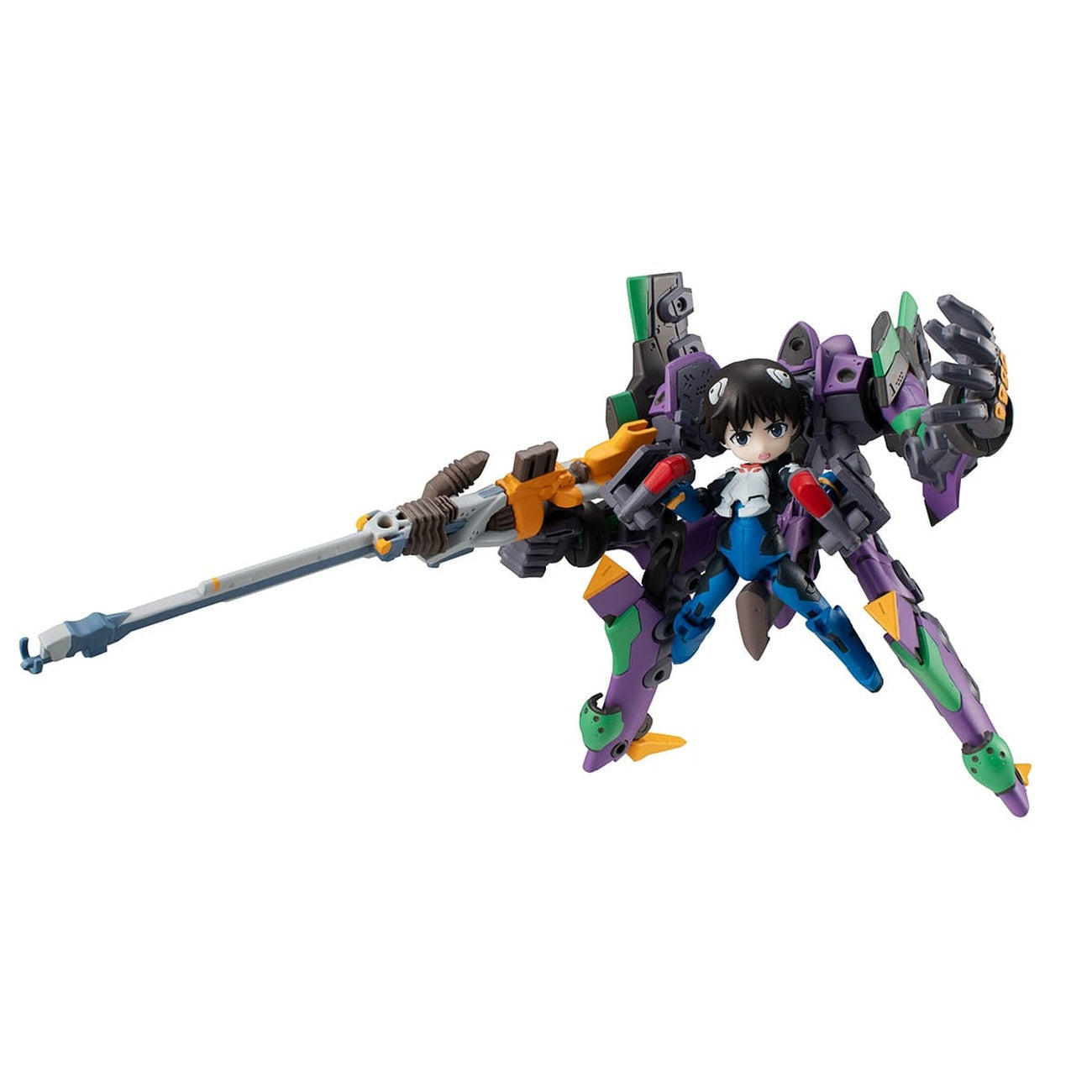 Produktbild Evangelion Desktop Army Actionfigur Shinji Ikari & Evangelion No. 1 New Theatrical Edition 15 cm
