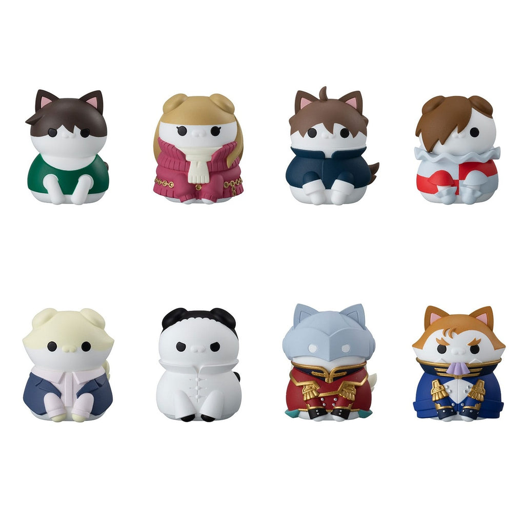 Mobile Suit Gundam Mega Cat Project New Mobile Report Gundam Wing Nyandam Sammelfiguren Cats Transformation Mission Accomplished! 3 cm Sortiment (8)