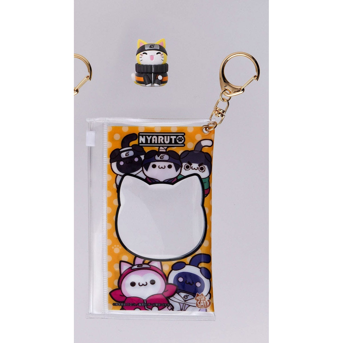 Produktbild Naruto Shippuden Mega Cat Project Nyaruto Series Sammelfigur mit Tasche Naruto 2025 Limited Edition 7 cm