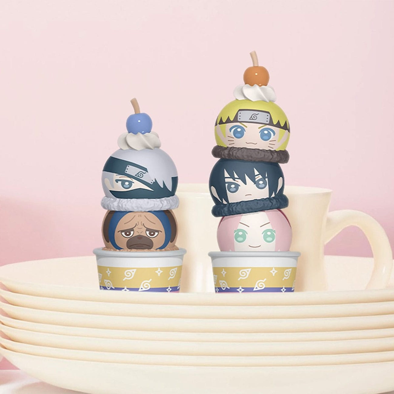 Produktbild Naruto Shippuden Tsumichen Stack up & Change Sammelfiguren 6er-Pack 8 cm (with gift)