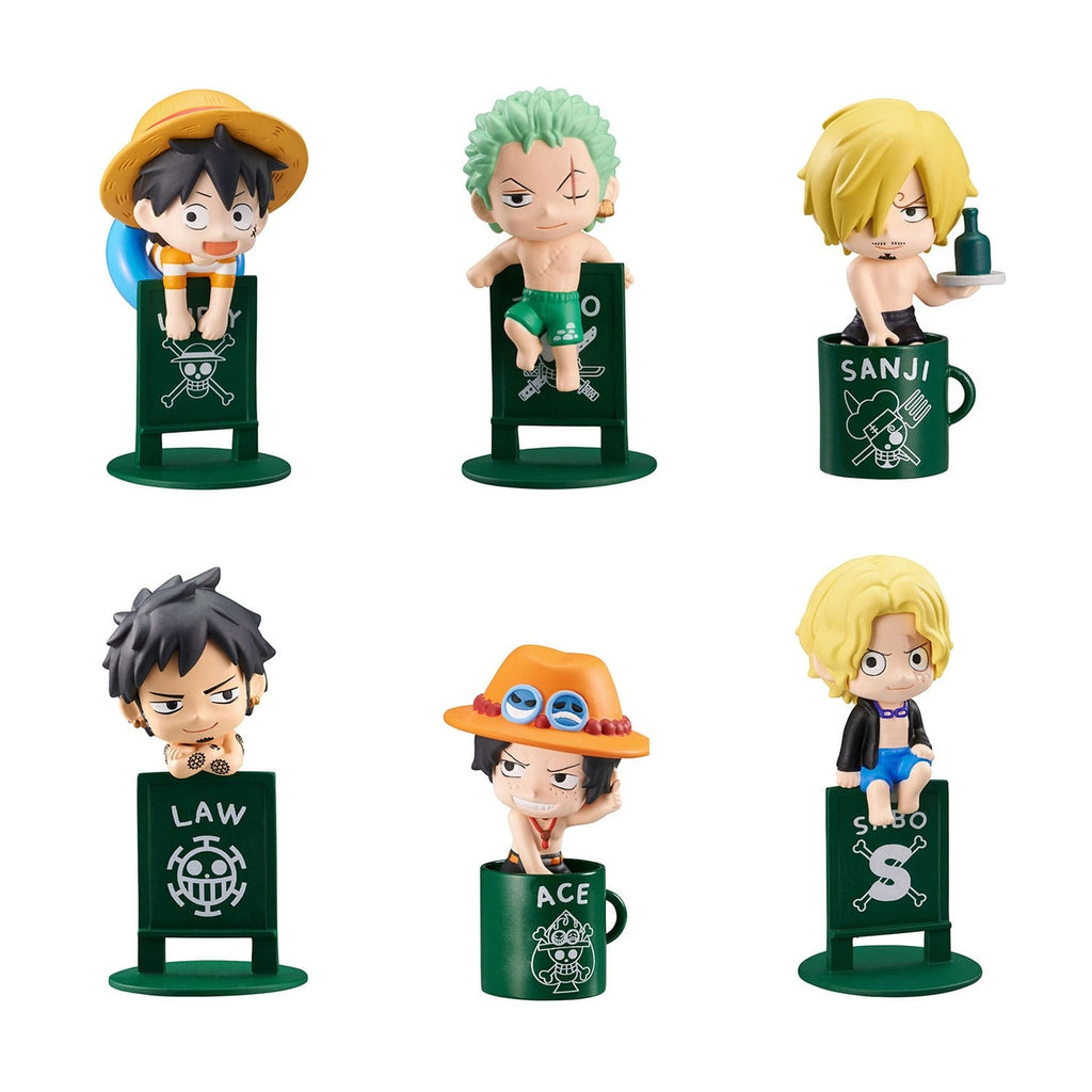 Produktbild One Piece Ochatomo Series Sammelfiguren Pirates Vacance 4 cm Sortiment (8)