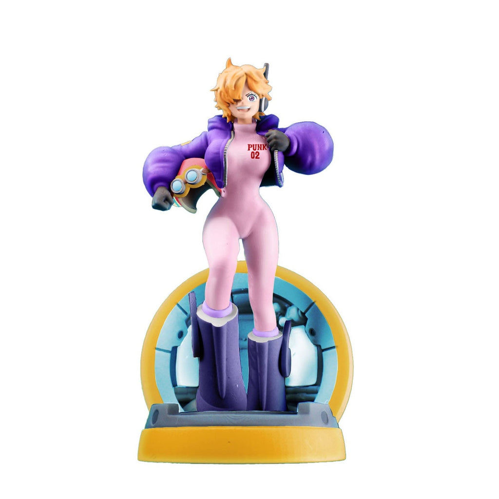Produktbild One Piece Petitrama PVC Mini-Statue Logbox Re Birth Egghead Set 9 cm