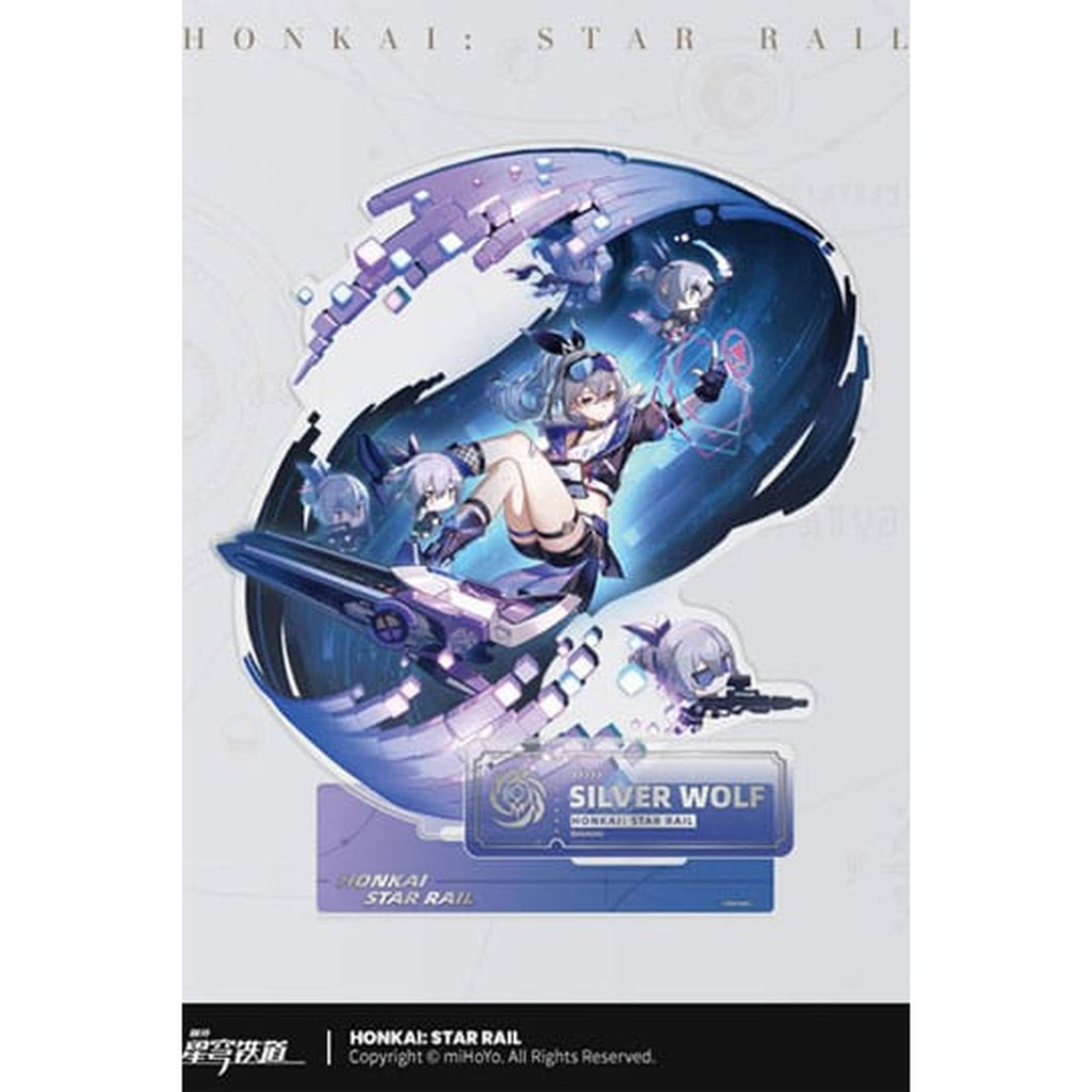 Honkai: Star Rail Acryl Figur Silver Wolf 17 cm