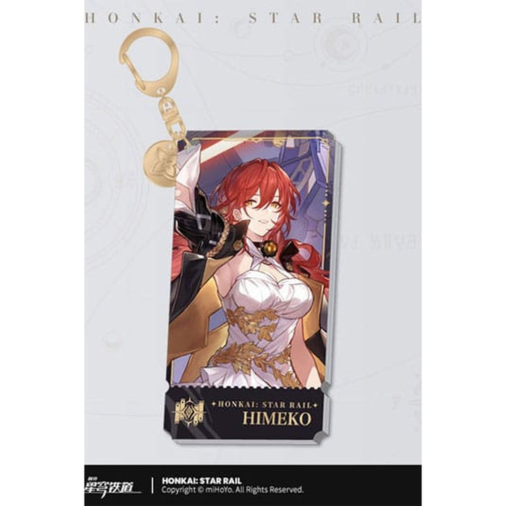 Honkai: Star Rail Charakter Acryl Schlüsselanhänger Himeko 9 cm