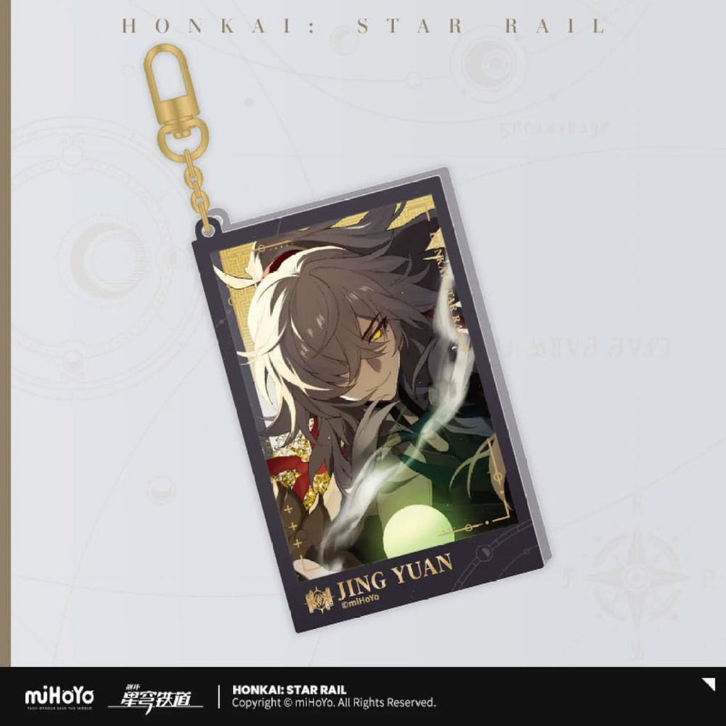 Produktbild Honkai: Star Rail Countdown Departure Series Acryl Schlüsselanhänger Jing Yuan Glitter 9 cm