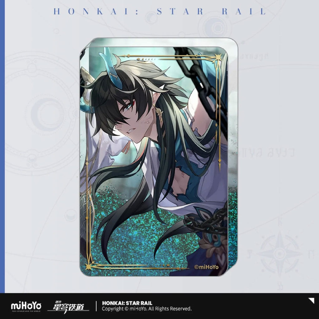 Honkai: Star Rail Light Cone Acryl Ornament mit Glitzer: Brighter Than the Sun 9 cm