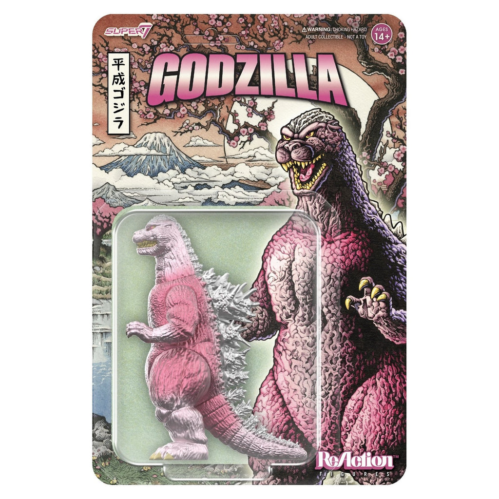 Godzilla Toho ReAction Actionfigur Godzilla '89 (Cherry Blossom Festival)