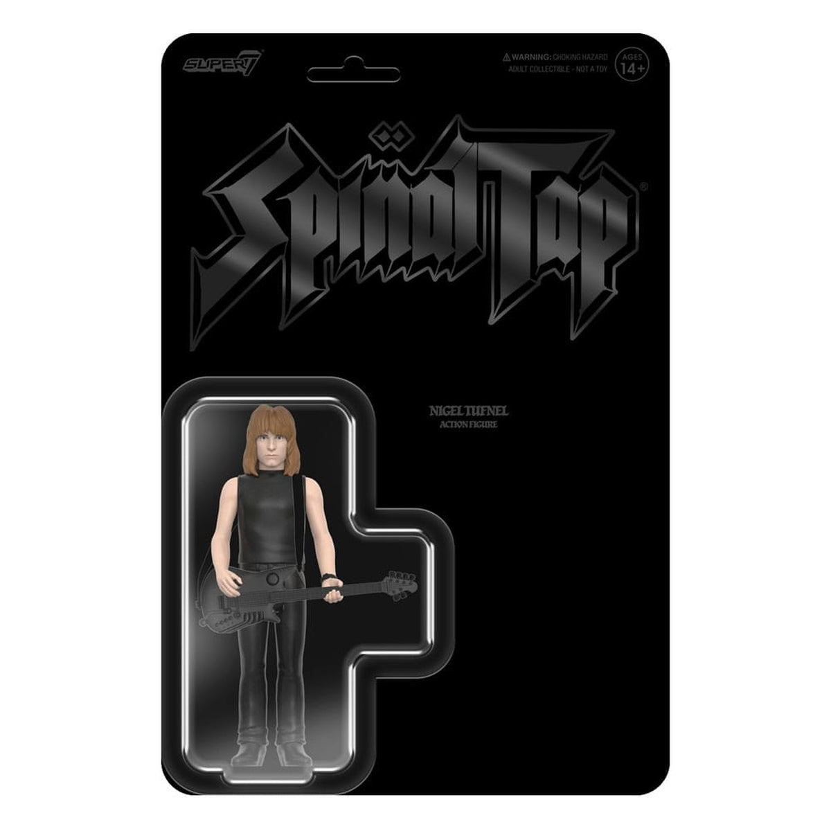 Produktbild Spinal Tap ReAction Actionfigur Wave 02 Nigel Tufnel (None More Black) 10 cm