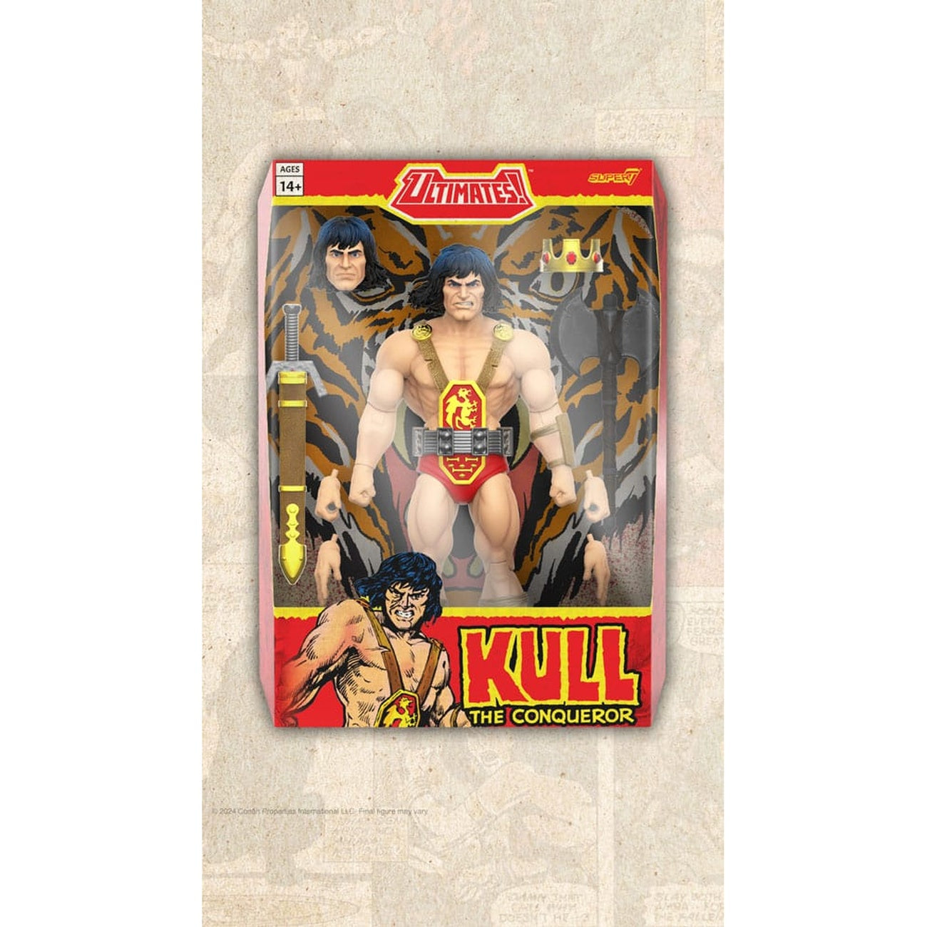 Product image Conan the Barbarian Ultimates Action Figure Kull The Conqueror 18 cm