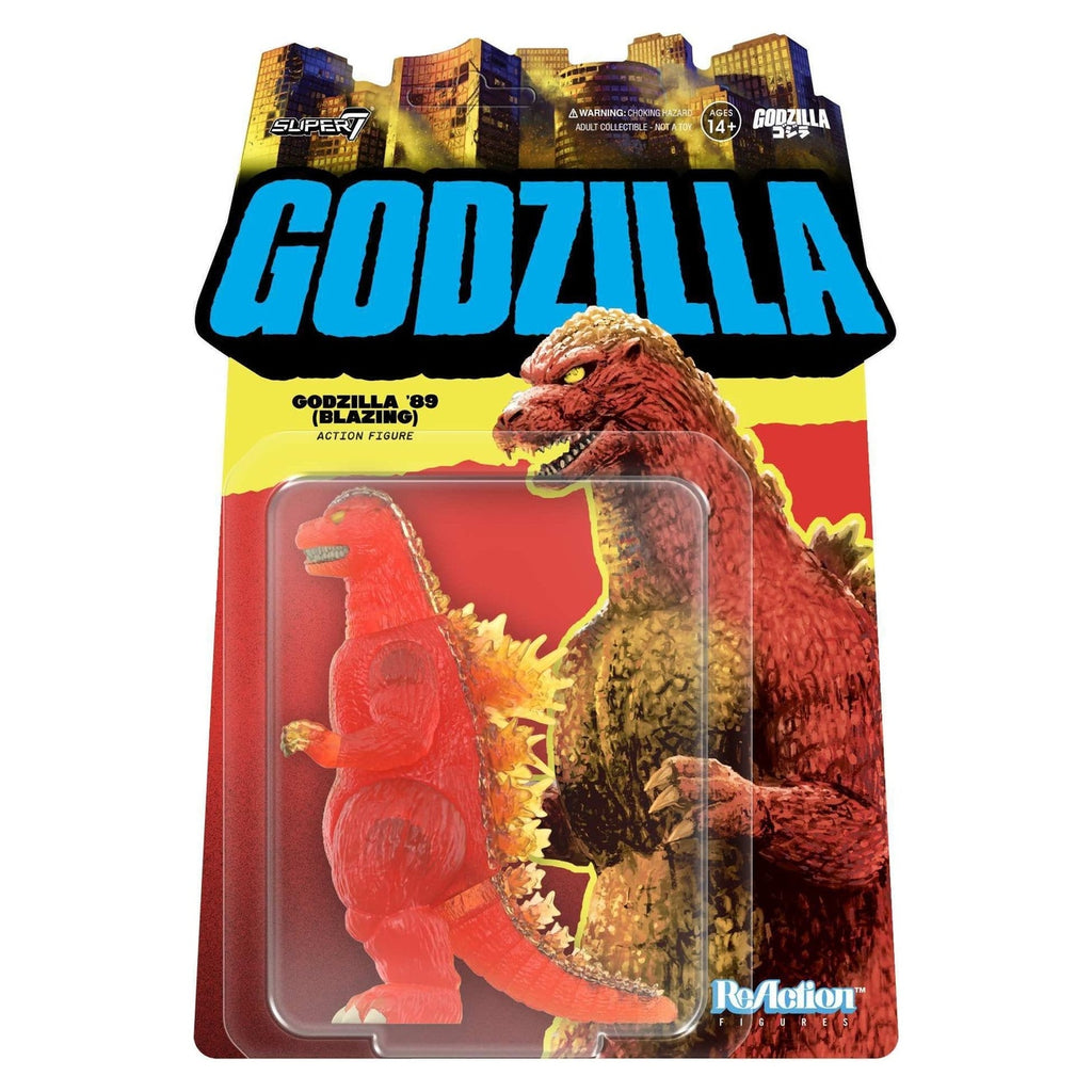 Godzilla Toho ReAction Actionfigur Godzilla - 1989 (Blazing) 10 cm