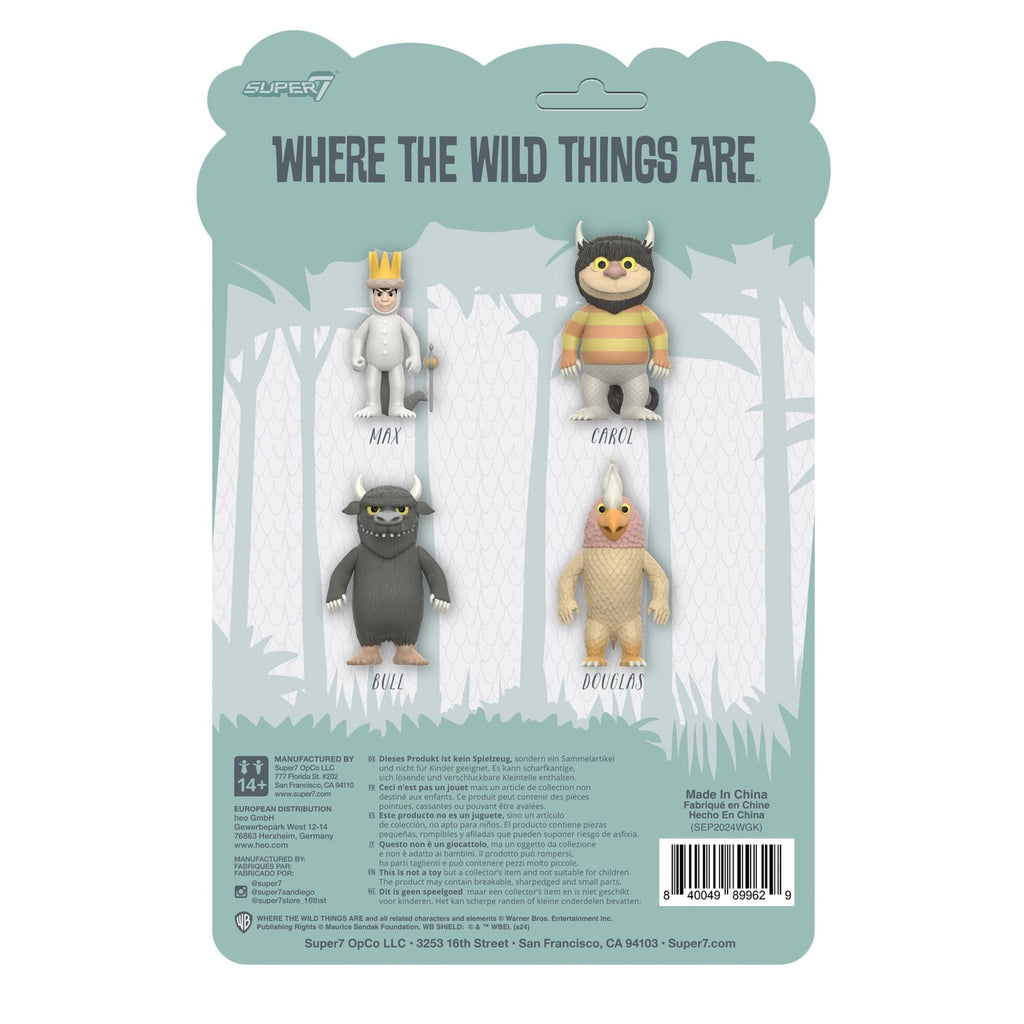 Produktbild Where The Wild Things Are ReAction Actionfigur Wave 01 Douglas (Monster) 10 cm