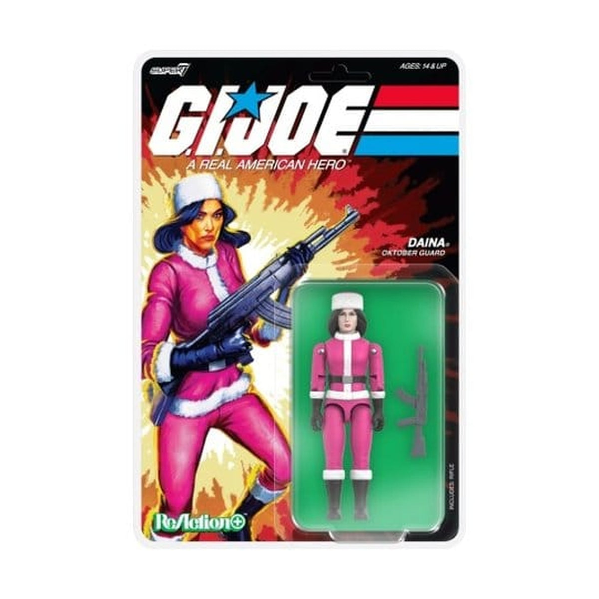 Produktbild GI Joe ReAction+ Actionfigur Wave 07 Daina (Cartoon) 10 cm