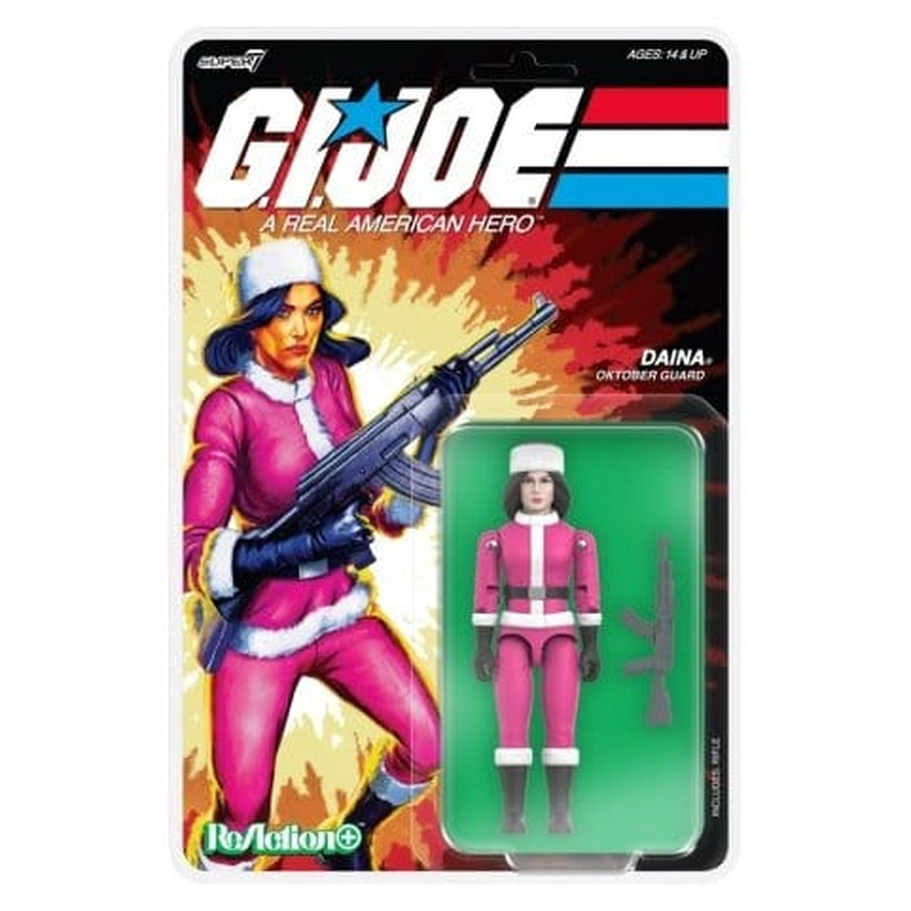 Produktbild GI Joe ReAction+ Actionfigur Wave 07 Daina (Cartoon) 10 cm