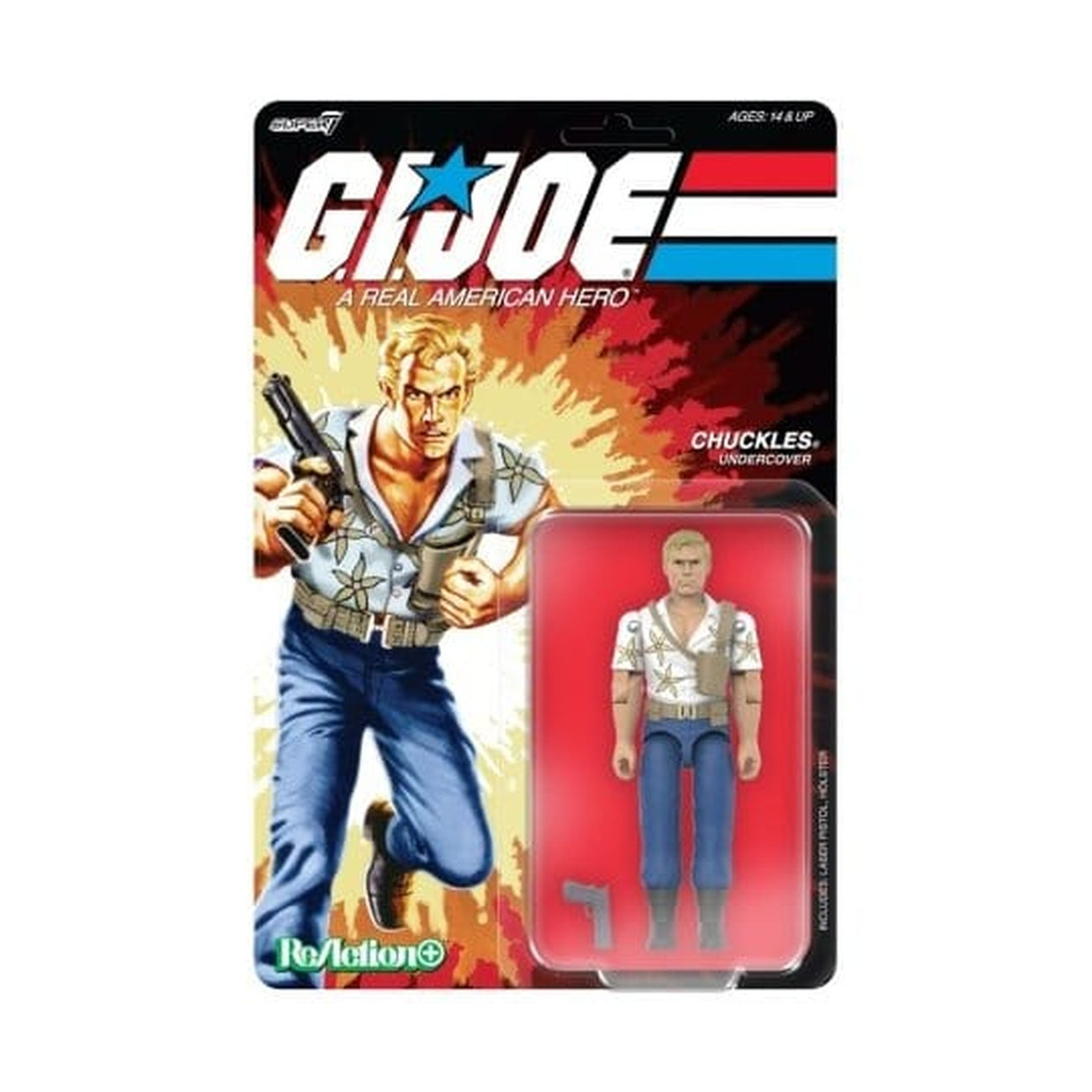 Produktbild GI Joe ReAction+ Actionfigur Wave 07 Chuckles (Movie) 10 cm