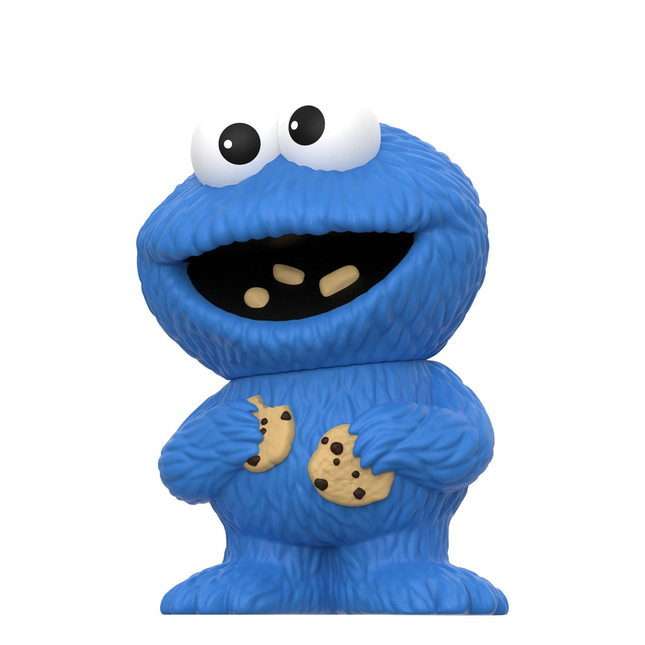Produktbild Sesamstraße FUN! FUN! Soft Vinyl Figur Wave 02 Cookie Monster 13 cm