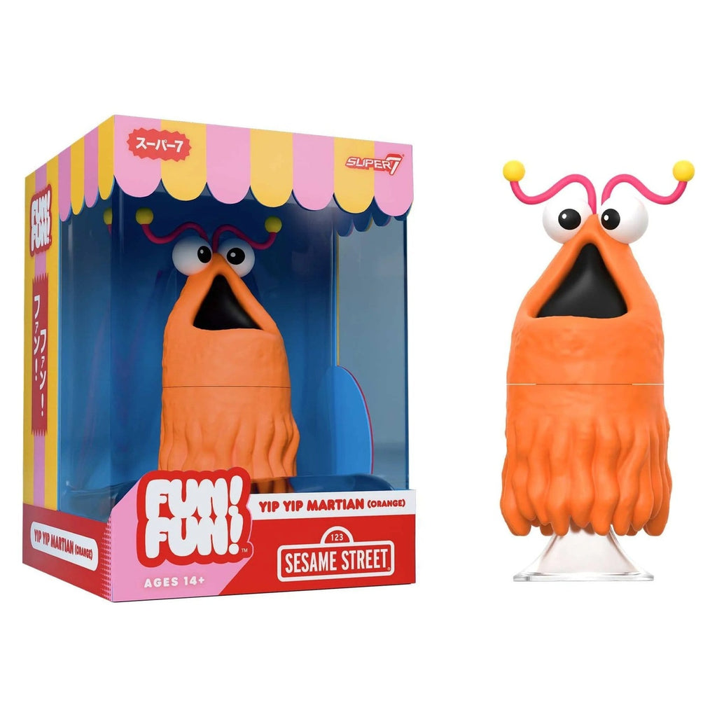 Product image Sesame Street Fun! Fun! Soft Vinyl Figure Yip Yip Martian (Orange) 18 cm