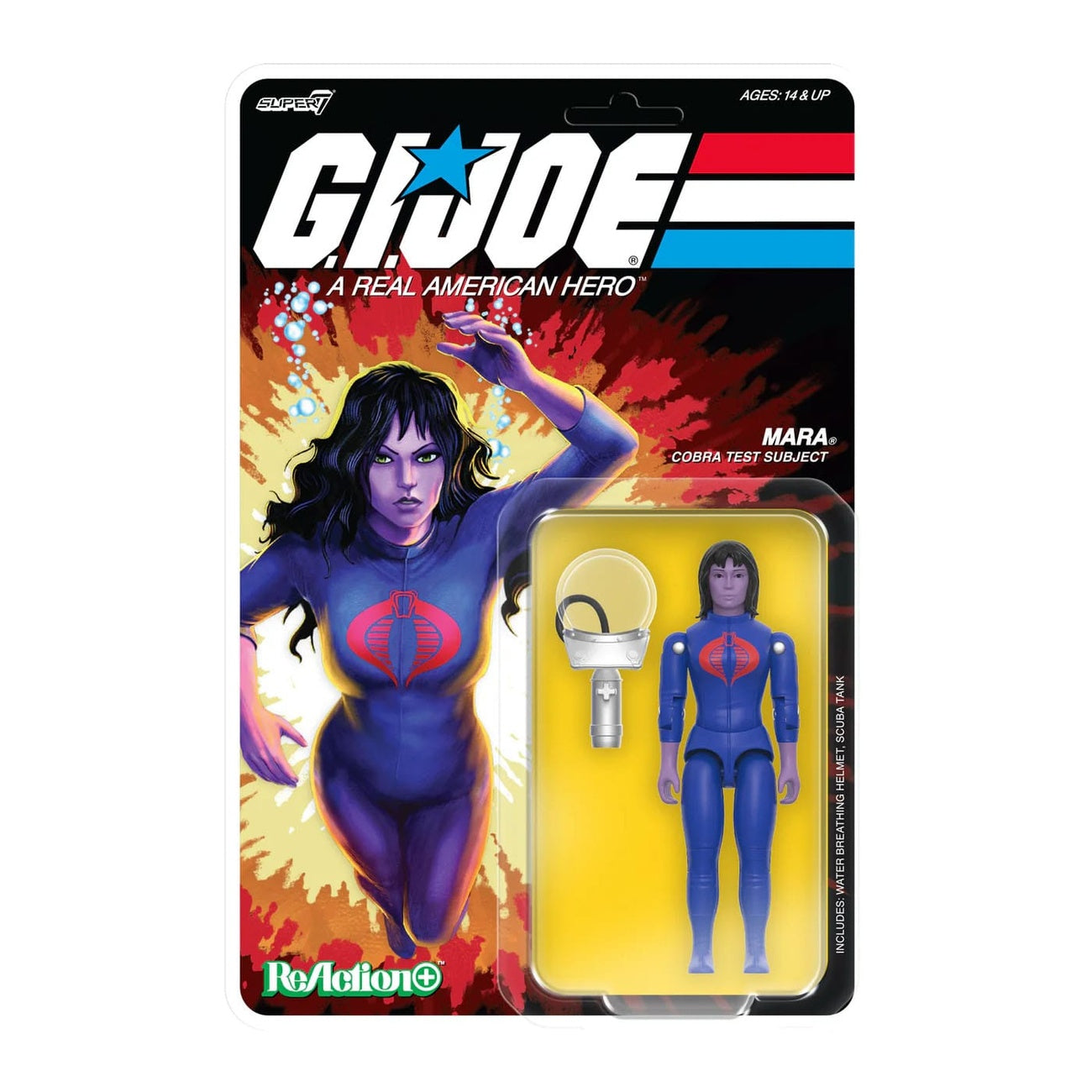 Produktbild GI Joe ReAction+ Actionfigur Wave 06 Mara 10 cm
