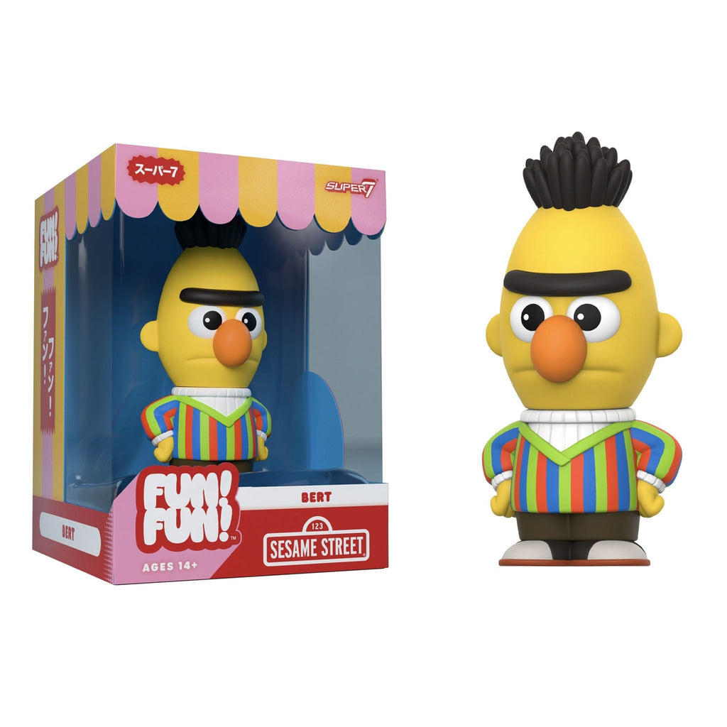 Produktbild Sesamstraße FUN! FUN! Soft Vinyl Figur Wave 02 Bert 13 cm