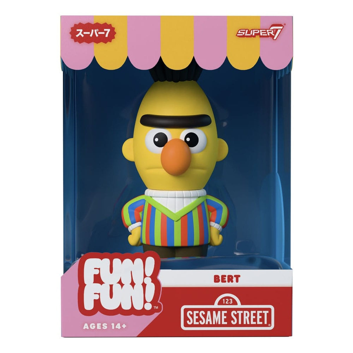 Produktbild Sesamstraße FUN! FUN! Soft Vinyl Figur Wave 02 Bert 13 cm